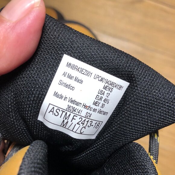 Brahma men working boots, ASTM 2018, size 12, - Picture 2 of 14